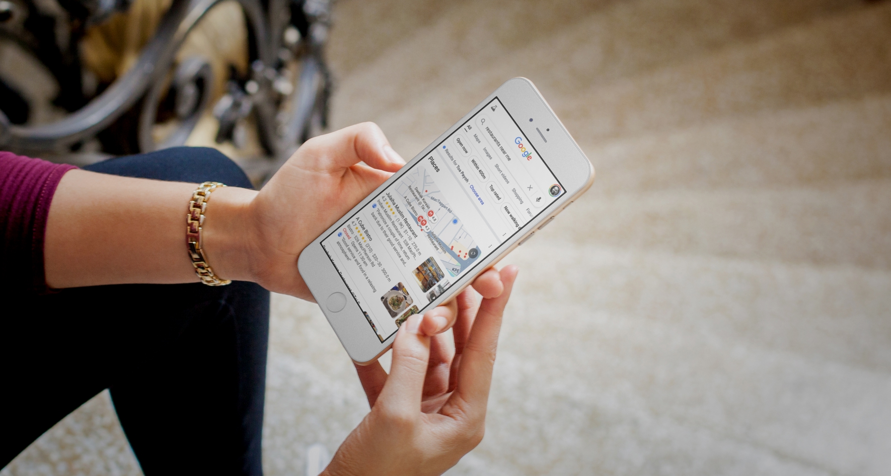 Search on mobile devices